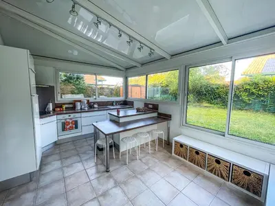 Plan de l'établissement Appartement T3 avec jardin à 5km de la plage