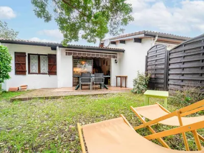 Jardin de l'établissement Maisonnette à Mimizan Plage, 6 Pers, Proche Océan, Parking Inclus - FR-1-50-167