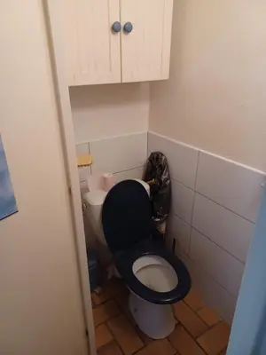 Salle de bains dans l'établissement Villa Capbreton proche plage résidence avec piscine