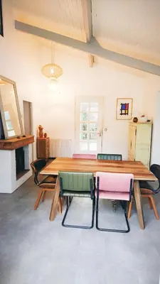 Plan de l'établissement Maison entre forêt et océan - piscine et tennis