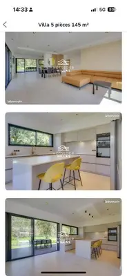 Plan de l'établissement Luxueuse villa à deux pas des plages de Capbreton