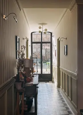 Coin salon dans l'établissement La Maison d'Augustin