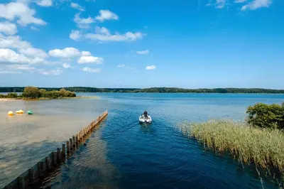 Paysage naturel près de le camping