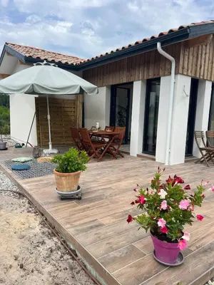 Plan de l'établissement Maison entre océan et forêt landaise