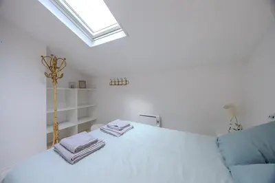 Un ou plusieurs lits dans un hébergement de l'établissement Maisonnette à Mont-de-Marsan