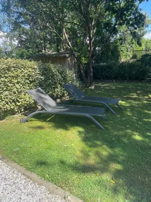 Jardin de l'établissement Appartement 4 étoiles dans propriété classée