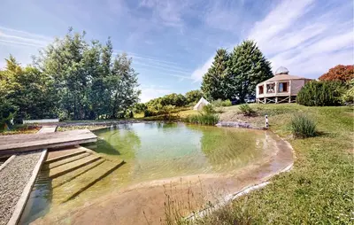 Paysage naturel près de la maison de vacances