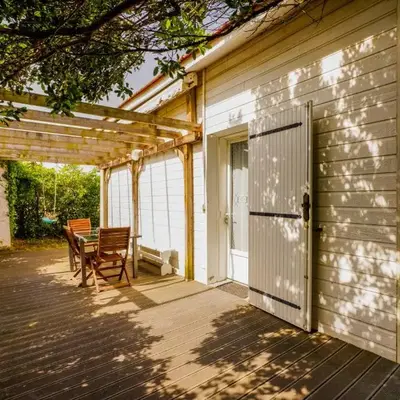 Nitedo- Maison avec jardin et terrasse - 200m plage et forêt