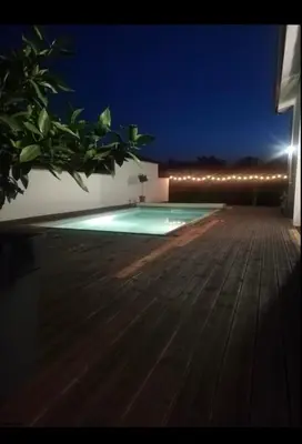 Piscine de l'établissement Maison cosy proche forêt ou située à proximité
