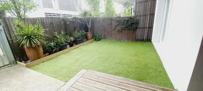 Jardin de l'établissement Appartement T2 Capbreton - Jardinet - Terrasse - Parking couvert