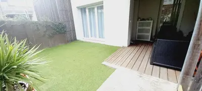 Jardin de l'établissement Appartement T2 Capbreton - Jardinet - Terrasse - Parking couvert