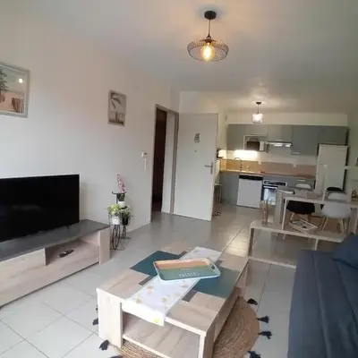 Appartement charmant proche plage avec terrasse et parking - FR-1-239-1119