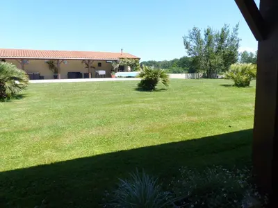 Jardin de l'établissement Woodstudio