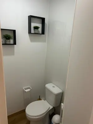Salle de bains dans l'établissement Appartement T2