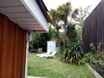 Jardin de l'établissement La cabane 1949