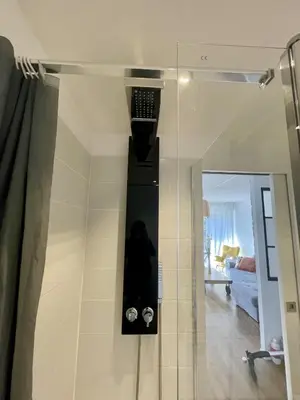 Salle de bains dans l'établissement Douce brise proche océan