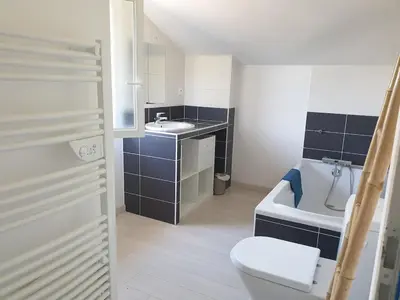 Plan de l'établissement Villa de la plage 3 chambres, à 2 pas de l'océan