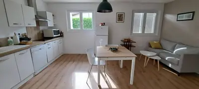 Cuisine ou kitchenette dans l'établissement 45Quiri