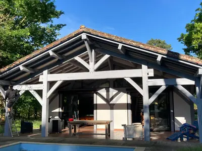 Bâtiment de la maison de vacances