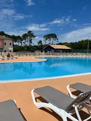 Piscine de l'établissement Villa 3 chambres 6 personnes résidence de vacances Soustons ou située à proximité