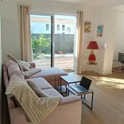 Maison duplex Bisca avec jardin