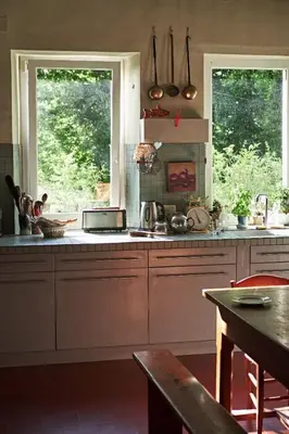 Cuisine ou kitchenette dans l'établissement Camiade