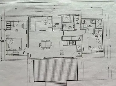 Plan de l'établissement Bungalow à quinze minutes des plages