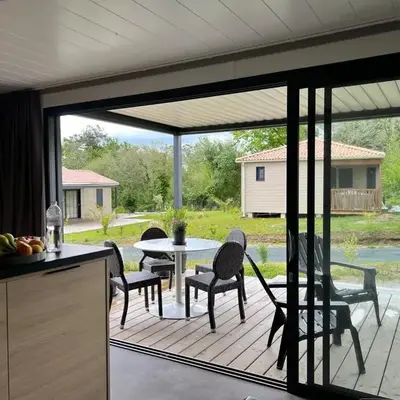 Bungalow à quinze minutes des plages