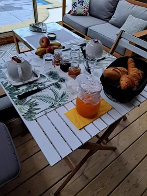 Nourriture dans le B&B/chambre d'hôtes ou à proximité