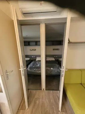 Un ou plusieurs lits dans un hébergement de l'établissement mobil home