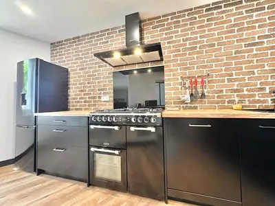 Cuisine ou kitchenette dans l'établissement L'Orangerie Urbaine central