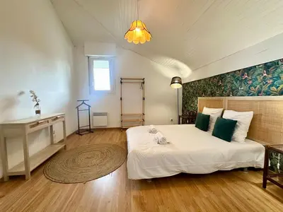Un ou plusieurs lits dans un hébergement de l'établissement Duplex COSY - familial spacieux
