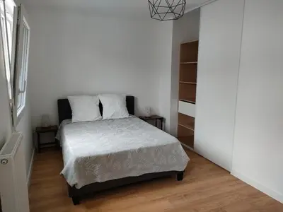 Un ou plusieurs lits dans un hébergement de l'établissement Lou Cantoun Villa neuve 6 à 8 personnes