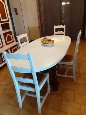 Plan de l'établissement Maison confortable avec jardin à Lahosse, 90 m²