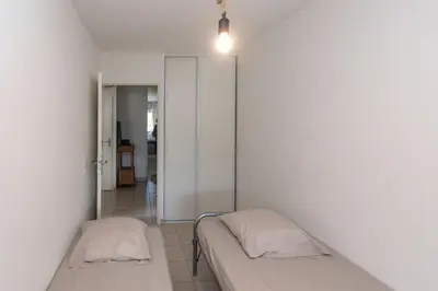Un ou plusieurs lits dans un hébergement de l'établissement Appartement BRISE MARINE