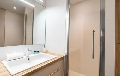 Salle de bains dans l'établissement Atlantic Selection - Orion, Lac d'Hossegor & Océan