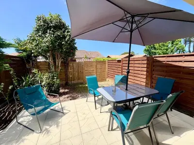 Terrasse ou espace extérieur de l'établissement Maisonette Landaise