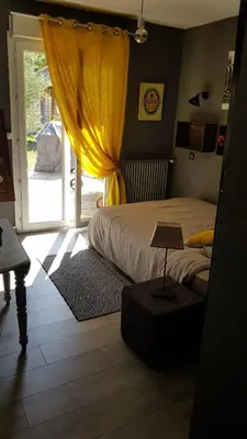 Un ou plusieurs lits dans un hébergement de l'établissement La Villa du Teich