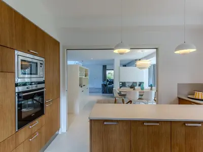 Cuisine ou kitchenette dans l'établissement Villa Hossegor