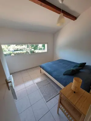 Un ou plusieurs lits dans un hébergement de l'établissement Ocean house