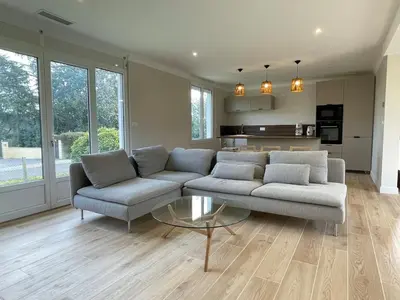 Cuisine ou kitchenette dans l'établissement Le 102 - Cozy, quiet one-story house in Mées