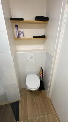 Salle de bains dans l'établissement DaxLodge T3 cosy
