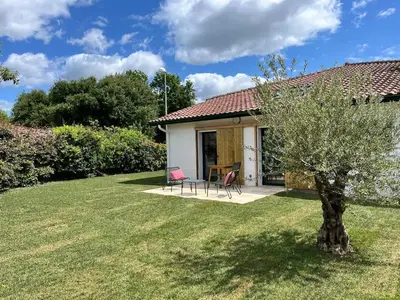 Jardin de l'établissement Studio neuf avec Terasse Jardin