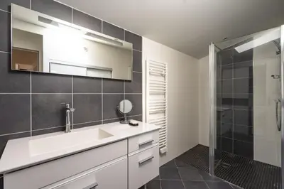Salle de bains dans l'établissement Ma villa chez Archie, pour des vacances bucoliques