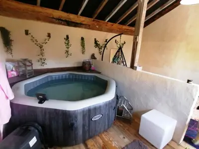 Plan de l'établissement Chambre d'hôtes 2 - Exotique - Un Refuge à Cachen
