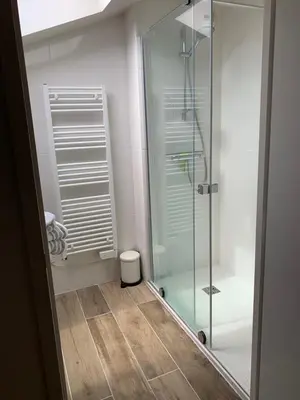 Salle de bains dans l'établissement Myfamily