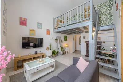 Plan de l'établissement Grand appartement cosy - T3 en Hyper centre