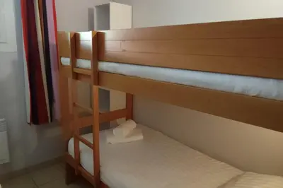 Un ou plusieurs lits dans un hébergement de l'établissement Apartment for 6 - Residence Pierre & Vacances