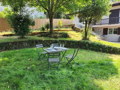 Jardin de l'établissement Appart à 100 m Arcachon Golf