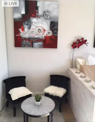 Coin salon dans l'établissement Logement hyper centre près du Port et prés salés